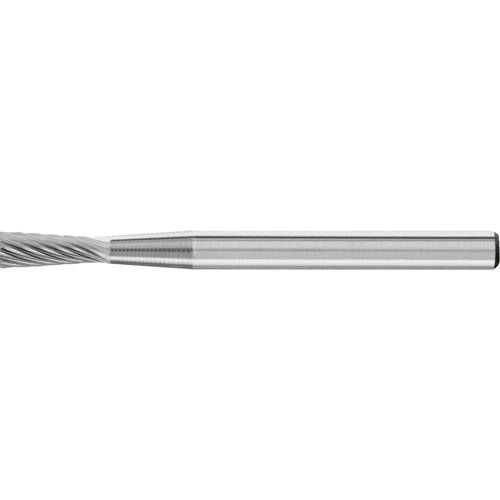 PFERD TOOLS 21208553 Frässtift Winkel Länge 37 mm Produktabmessung, Ø 3 mm Arbeits-Länge 7 mm Schaftdurchmesser 3 mm