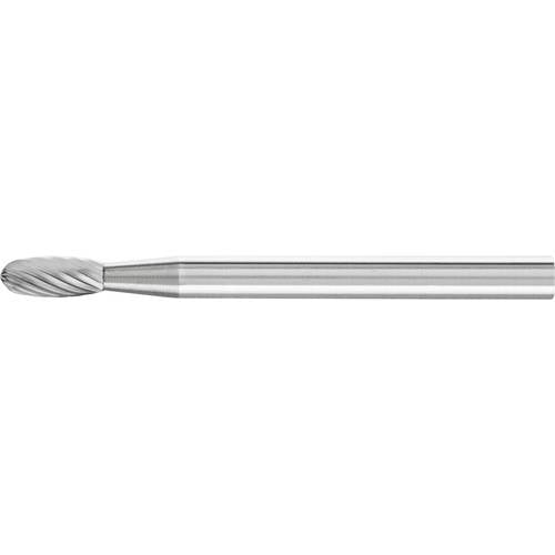 PFERD TOOLS 21210053 Frässtift Tropfen Länge 37 mm Produktabmessung, Ø 3 mm Arbeits-Länge 7 mm Schaftdurchmesser 3 mm