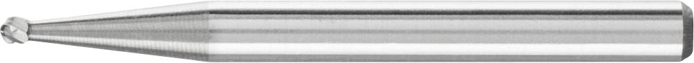 PFERD 21211013 Frässtift Kugel Länge 33 mm Produktabmessung, Ø 1.5 mm Arbeits-Länge 1 mm Schaft
