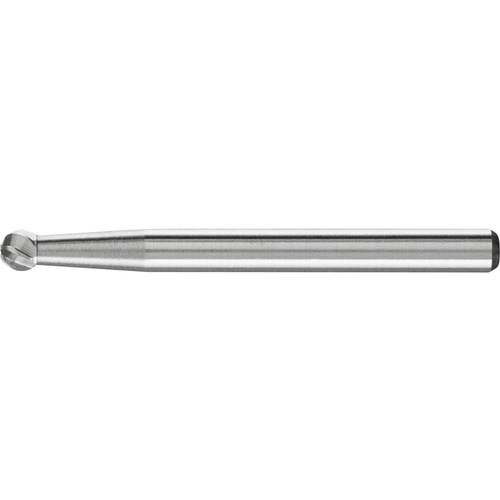 PFERD TOOLS 21211082 Frässtift Kugel Länge 33 mm Produktabmessung, Ø 3 mm Arbeits-Länge 2 mm Schaftdurchmesser 3 mm