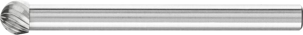 PFERD 21212553 Frässtift Kugel Länge 34 mm Produktabmessung, Ø 4 mm Arbeits-Länge 3 mm Schaftdu