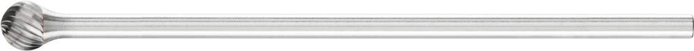 PFERD TOOLS 21213057 Frässtift Kugel Länge 80 mm Produktabmessung, Ø 6 mm Arbeits-Länge 5 mm Schaftdurchmesser 3 mm