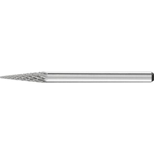 PFERD TOOLS 21214143 Frässtift Kegel Länge 41 mm Produktabmessung, Ø 3 mm Arbeits-Länge 11 mm Schaftdurchmesser 3 mm