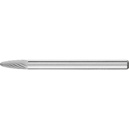 PFERD TOOLS 21217553 Frässtift Rundbogen Länge 37 mm Produktabmessung, Ø 3 mm Arbeits-Länge 7 mm Schaftdurchmesser 3 mm