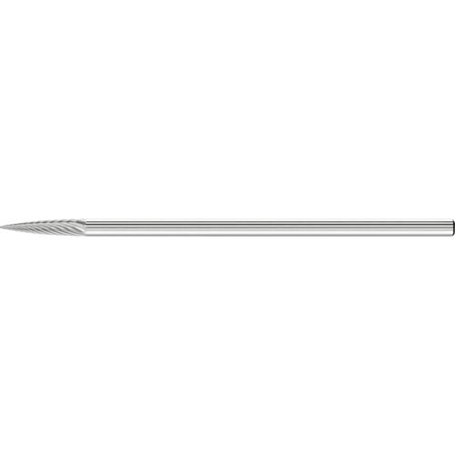 Thumbnail - PFERD TOOLS 21222657 Frässtift Spitzbogen Länge 75 mm Produktabmessung, Ø 3 mm Arbeits-Länge 13 mm Schaftdurchmesser 3 m...