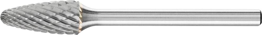 PFERD TOOLS 21230043 Frässtift Rundbogen Länge 43 mm Produktabmessung, Ø 6 mm Arbeits-Länge 13 mm Schaftdurchmesser 3 mm