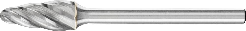 PFERD TOOLS 21230095 Frässtift Rundbogen Länge 43 mm Produktabmessung, Ø 6 mm Arbeits-Länge 13 mm Schaftdurchmesser 3 mm