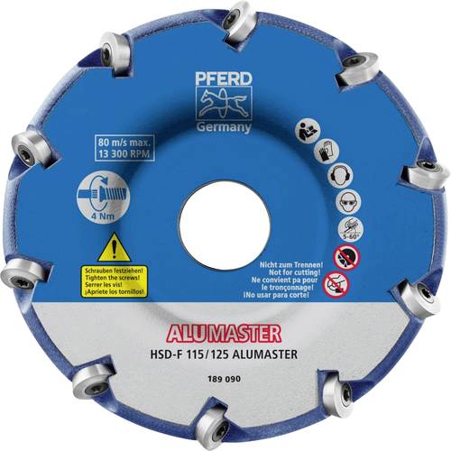 Thumbnail - PFERD TOOLS 22000009 Scheibenfräser Produktabmessung, Ø 115 mm Arbeits-Länge 13 mm