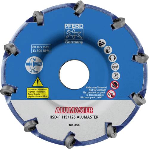Thumbnail - PFERD TOOLS 22000012 Scheibenfräser Produktabmessung, Ø 115 mm Arbeits-Länge 13 mm