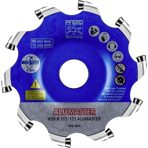 Thumbnail - PFERD TOOLS 22000021 Scheibenfräser Produktabmessung, Ø 115 mm Arbeits-Länge 8 mm