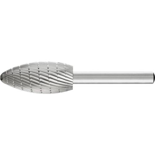 PFERD TOOLS 22407836 Frässtift Flamme Länge 75 mm Produktabmessung, Ø 16 mm Arbeits-Länge 35 mm Schaftdurchmesser 6 mm