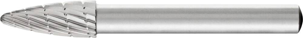 PFERD TOOLS HSS Frässtift Baumform H Ø 08x20mm Schaft-Ø 6 mm Z 3 universal mittel fein Spanbrecher