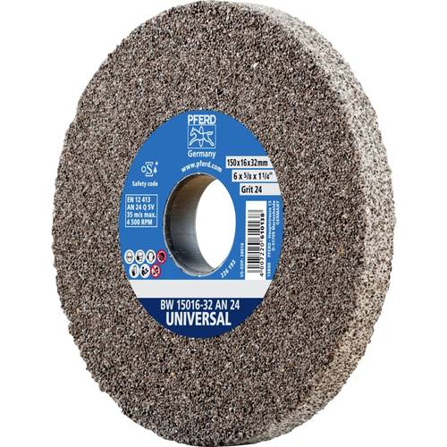 Thumbnail - PFERD TOOLS 39008418 Schleifbockscheibe Durchmesser 150 mm Bohrungs-Ø 32 mm Edelstahl, Stahl, Gusseisen 1 St.