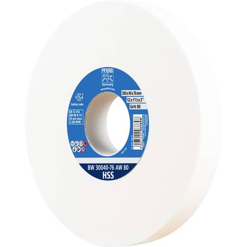 PFERD TOOLS 39009706 Schleifbockscheibe Durchmesser 300 mm 80 1 St.