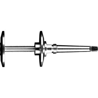 Metallischer Werkzeug-Dübel mit Gewinde und Konusschaft, verwendet in Maschinen- oder Fahrzeugreparaturen.