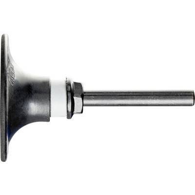 Ein metallischer Stift mit einem breiten, flachen Kopf. Das Objekt scheint ein Werkzeug oder Maschinenteil zu sein.