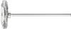 PFERD Rundbürste mit Schaft, ungezopft RBU 1902/2,34 INOX 0,10