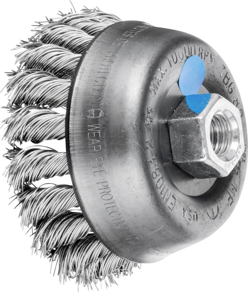 PFERD TOOLS Topfbürste TBG 80/M14 INOX 0,50 43306044 5 St.