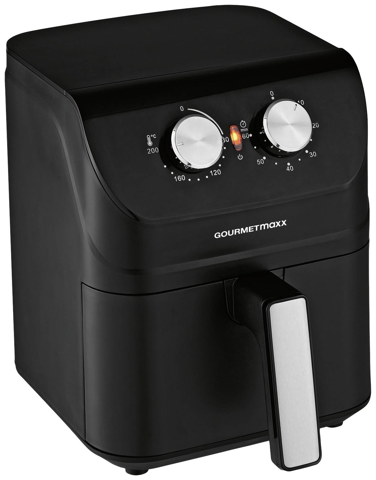 GourmetMaxx 14578 Heißluft-Fritteuse 4 l 1400 W Cool-Touch-Gehäuse Schwarz-4