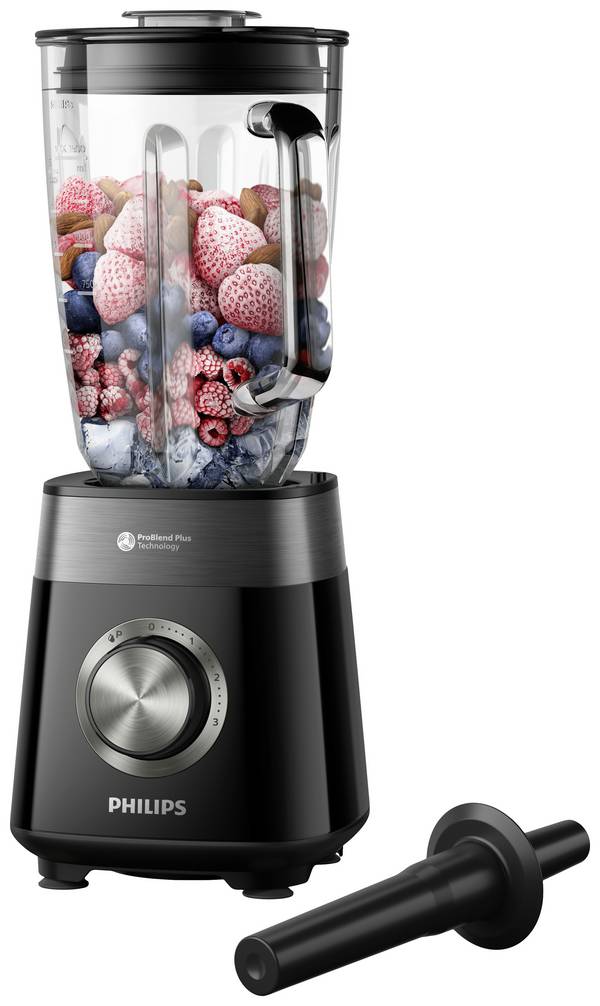 Philips Home HR3030/00 Standmixer 1200 W Schwarz