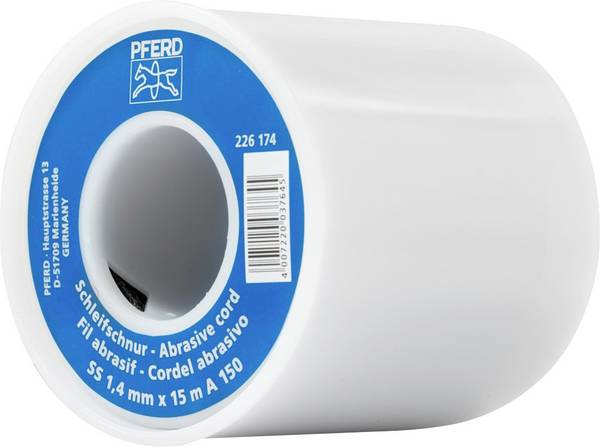 PFERD TOOLS SS 1,4mm x 15m A 150 45019004 Schleifpapierrolle  Körnung (num) 150  (Ø x L) 1.4 mm x 15 m 1 St.