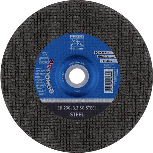 Thumbnail - PFERD TOOLS EH 230-3,2 SG STEEL 61324222 Trennscheibe gekröpft 230 mm 25 St. Stahl