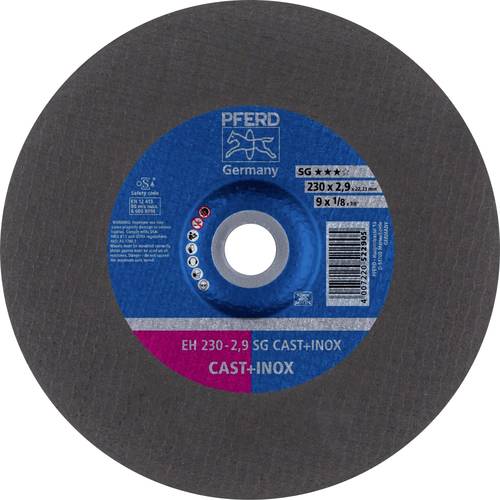 PFERD TOOLS EH 230-2,9 SG CAST+INOX 61324832 Trennscheibe gekröpft 230 mm 25 St. Edelstahl, Gusseisen, Stahlguss