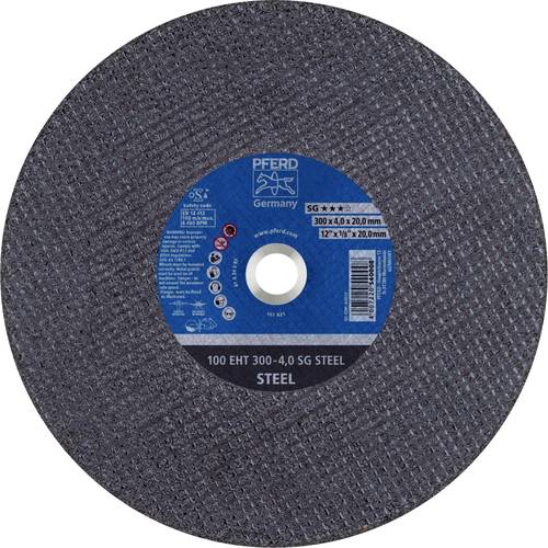 PFERD TOOLS 100 EHT 300-4,0 SG STEEL/20,0 61329120 Trennscheibe gerade 300 mm 20 St. Gusseisen, Stahl