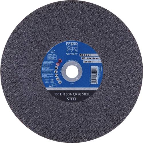 PFERD TOOLS 100 EHT 300-4,0 SG STEEL/25,4 61329125 Trennscheibe gerade 300 mm 20 St. Gusseisen, Stahl