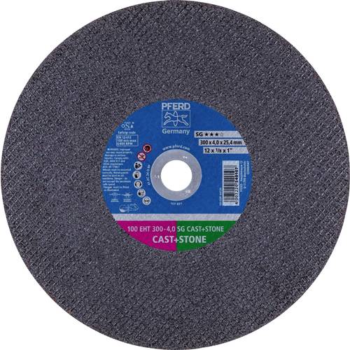 PFERD TOOLS 100 EHT 300-4,0 SG CAST+STONE/25,4 61329132 Trennscheibe gerade 300 mm 20 St. Gusseisen, Duktiles Gusseisen,...