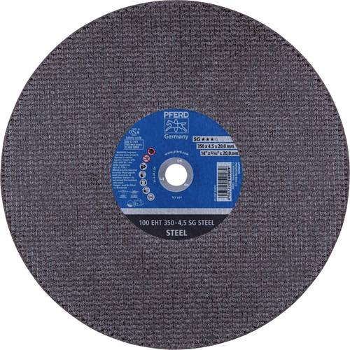PFERD TOOLS 100 EHT 350-4,5 SG STEEL/20,0 61329520 Trennscheibe gerade 350 mm 10 St. Gusseisen, Stahl