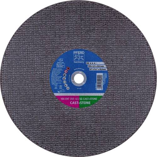PFERD TOOLS 100 EHT 350-4,5 SG CAST+STONE/20,0 61329530 Trennscheibe gerade 350 mm 10 St. Gusseisen, Duktiles Gusseisen,...