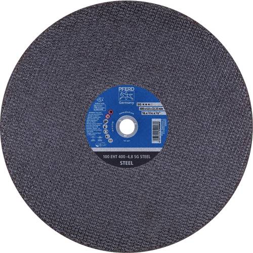 PFERD TOOLS 100 EHT 400-4,8 SG STEEL/22,23 61329822 Trennscheibe gerade 400 mm 10 St. Gusseisen, Stahl
