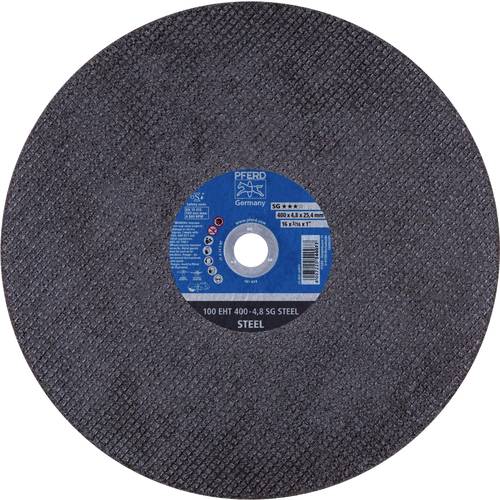 PFERD TOOLS 100 EHT 400-4,8 SG STEEL/25,4 61329825 Trennscheibe gerade 400 mm 10 St. Gusseisen, Stahl