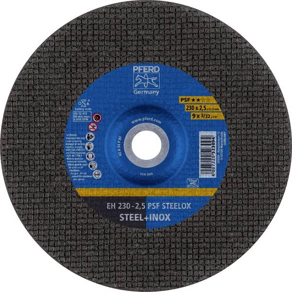 PFERD TOOLS EH 230-2,5 PSF STEELOX 61728326 Trennscheibe gekröpft 230 mm 25 St. Edelstahl, Stahl