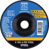 PFERD TOOLS 62010634 E 100-6 PSF STEEL/16,0 Schruppscheibe gekröpft Durchmesser 100 mm Bohrungs-Ø 16 mm Gusseisen, Stahl, Stahlguss 10 St.