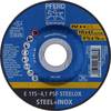 PFERD TOOLS 62011531 E 115-4,1 PSF STEELOX Schruppscheibe gekröpft Durchmesser 115 mm Bohrungs-Ø 22.23 mm Edelstahl, Stahl 10 St.