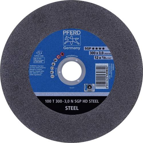 PFERD TOOLS 100 T 300-3,0 N SGP HD STEEL/40,0 66323195 Trennscheibe gerade 300 mm 20 St. Vergütungsstahl, Stahl