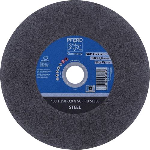 PFERD TOOLS 100 T 350-3,8 N SGP HD STEEL/40,0 66323695 Trennscheibe gerade 350 mm 10 St. Vergütungsstahl, Stahl