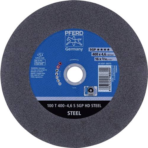 PFERD TOOLS 100 T 400-4,6 S SGP HD STEEL/40,0 66324140 Trennscheibe gerade 400 mm 10 St. Vergütungsstahl, Stahl
