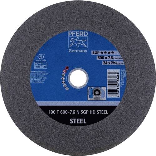 PFERD TOOLS 100 T 600-7,6 N SGP HD STEEL/60,0 66397706 Trennscheibe gerade 600 mm 5 St. Vergütungsstahl, Stahl