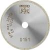 PFERD TOOLS 68405015 D1A1R 50-1,4-6 D 151 GAD Diamanttrennscheibe Durchmesser 50 mm Bohrungs-Ø 6 mm Duroplast, Glas, Hartmetall, Abrasive Materialien, Technische Keramik 1 St.