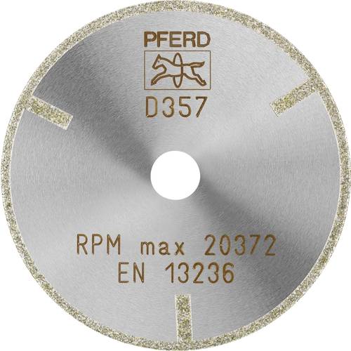 Thumbnail - PFERD TOOLS 68407103 D1A1R 75-2-10 D 357 GAG Diamanttrennscheibe Durchmesser 75 mm Bohrungs-Ø 10 mm Duroplast, Technisch...
