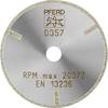 PFERD TOOLS 68407103 D1A1R 75-2-10 D 357 GAG Diamanttrennscheibe Durchmesser 75 mm Bohrungs-Ø 10 mm Duroplast, Technische Keramik 1 St.
