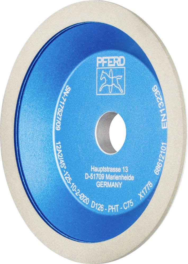 PFERD 68612101 PFERD Diamant-Schleifwerkzeug Durchmesser 125 mm 1 St.