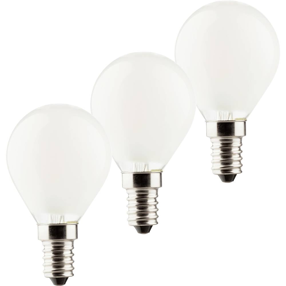 Müller-Licht 400294 LED-lamp Energielabel E (A - G) E14 Kogel 4.2 W = 40 W Warmwit 3 stuk(s)