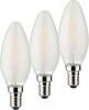 Müller-Licht 400292 LED EEK E (A - G) E14 Kerzenform 4 W = 40 W Warmweiß 3 St.