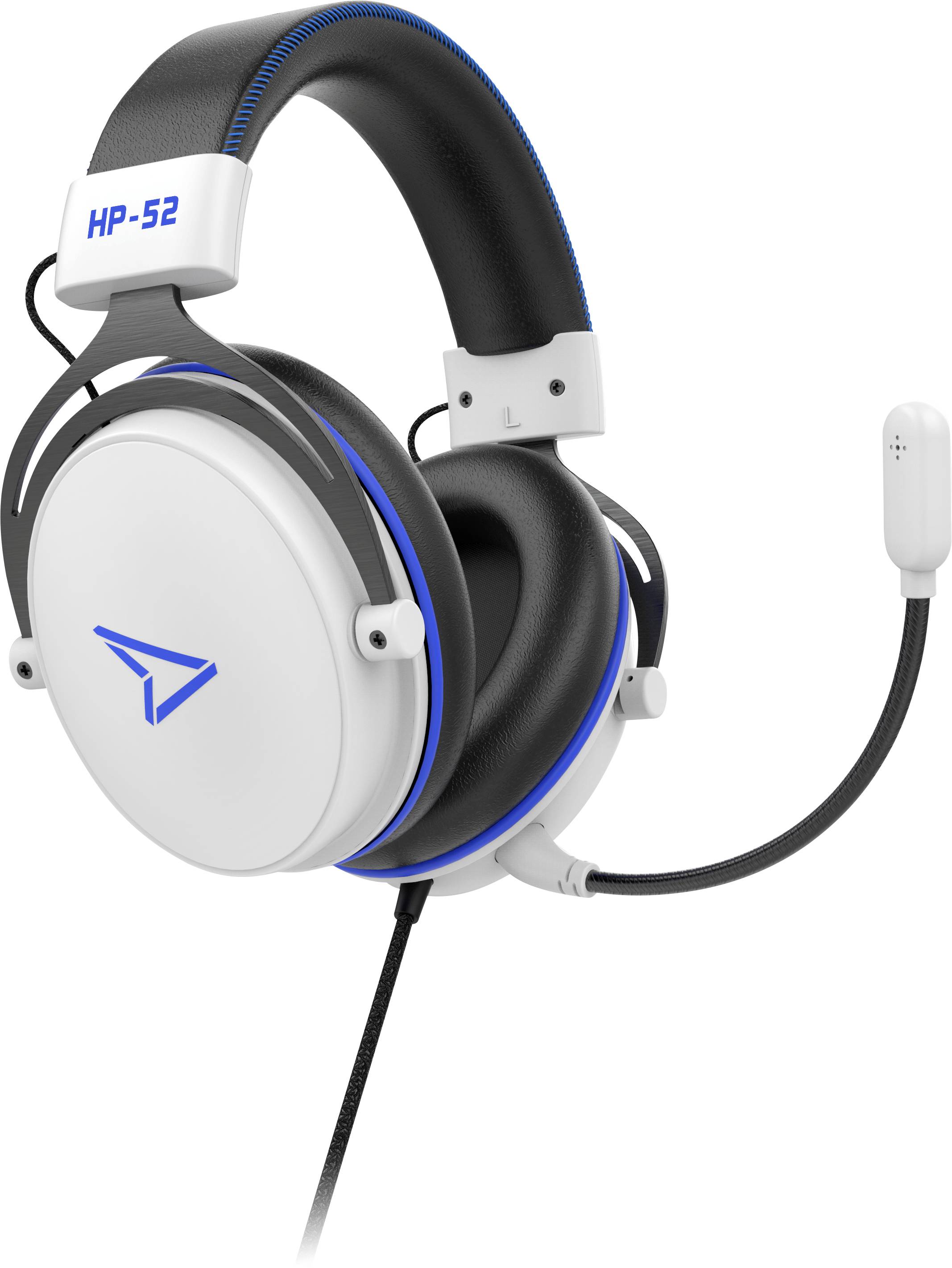Steelplay HP52 Over Ear Headset kabelgebunden Stereo Weiß/Schwarz Lautstärkeregelung, Mikrofon-Stummschaltung Gaming-0