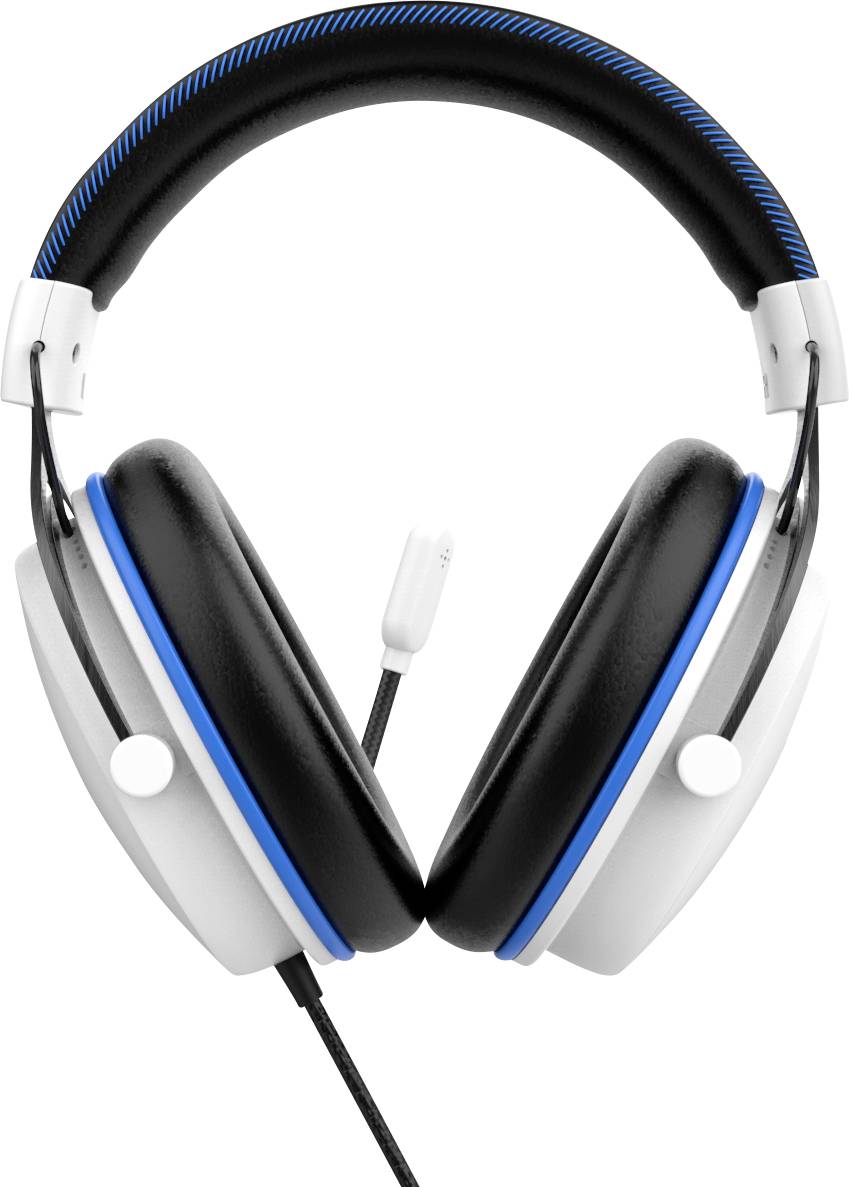 Steelplay HP52 Over Ear Headset kabelgebunden Stereo Weiß/Schwarz Lautstärkeregelung, Mikrofon-Stummschaltung Gaming-3