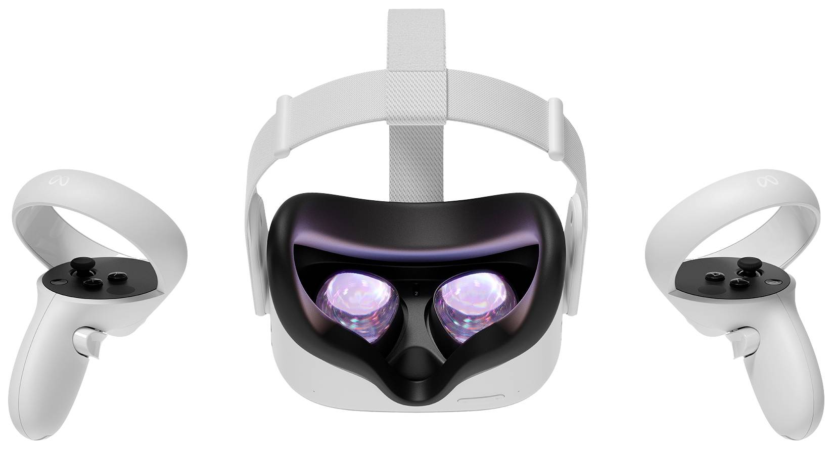 Meta Quest Virtual Reality Brille Meta Quest 2 Weiß 128 GB inkl 